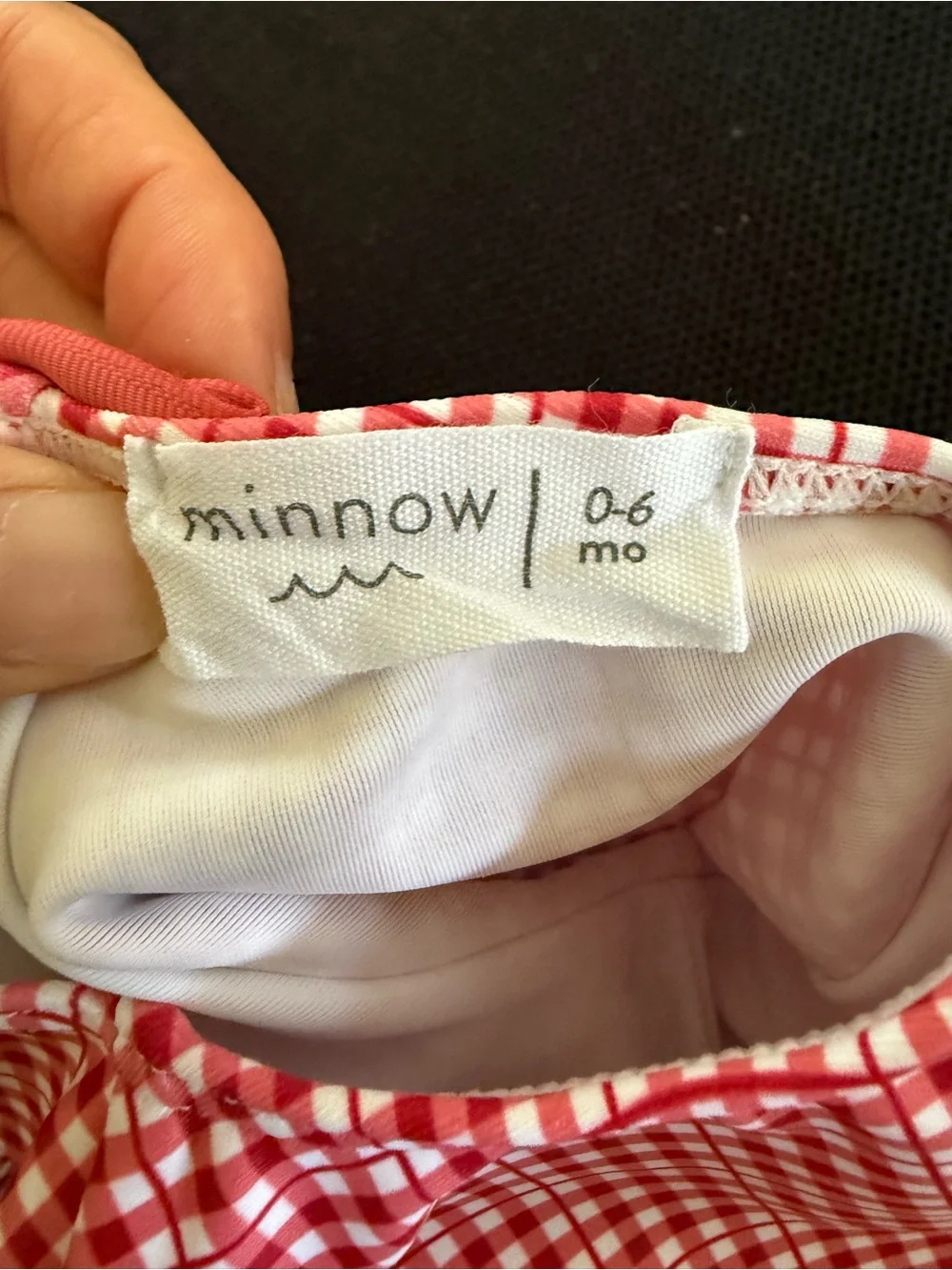 Minnow Baby Girl Rashguard 0-6m Red